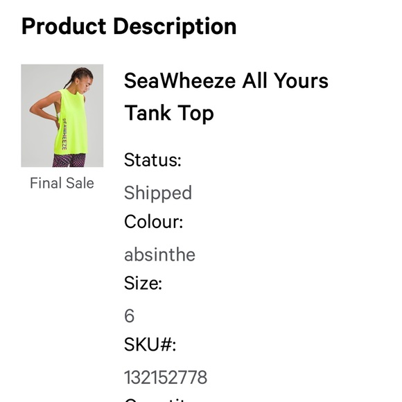 Lululemon All Yours Tank Special Edition - Picture 3 of 3